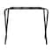 Household Essentials Gray Frame with Black Straps Luggage Rack